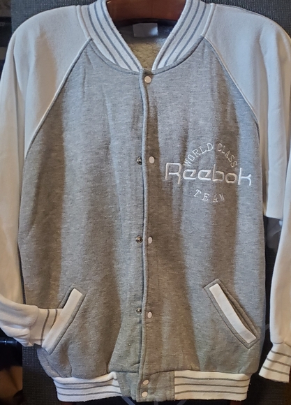 🔥Vintage Reebok ''World Classic" Varsity 'Letterman Jacket' 90's - Picture 3 of 3